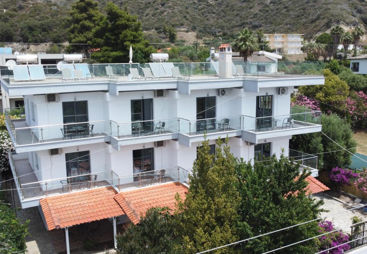 La Casa Al Mare Aparthotel Mola Kalyva Luaran gambar